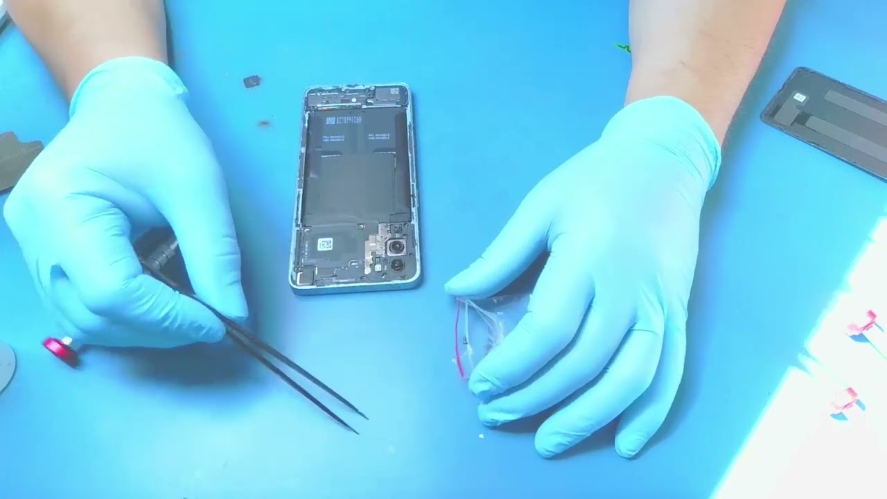Oppo Reno 6 5G Zalany.  Naprawa przycisku Power .