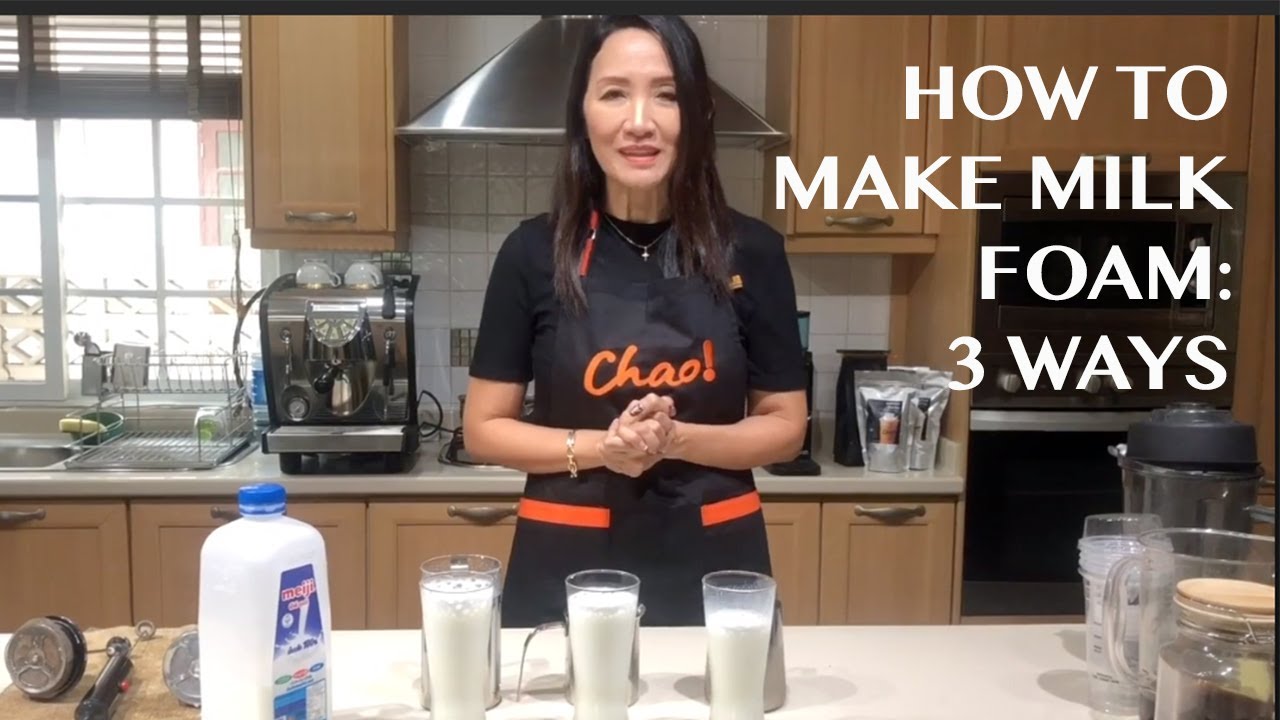HOW TO MAKE MILK FOAM: USING MILK FROTHERS AND FRENCH PRESS