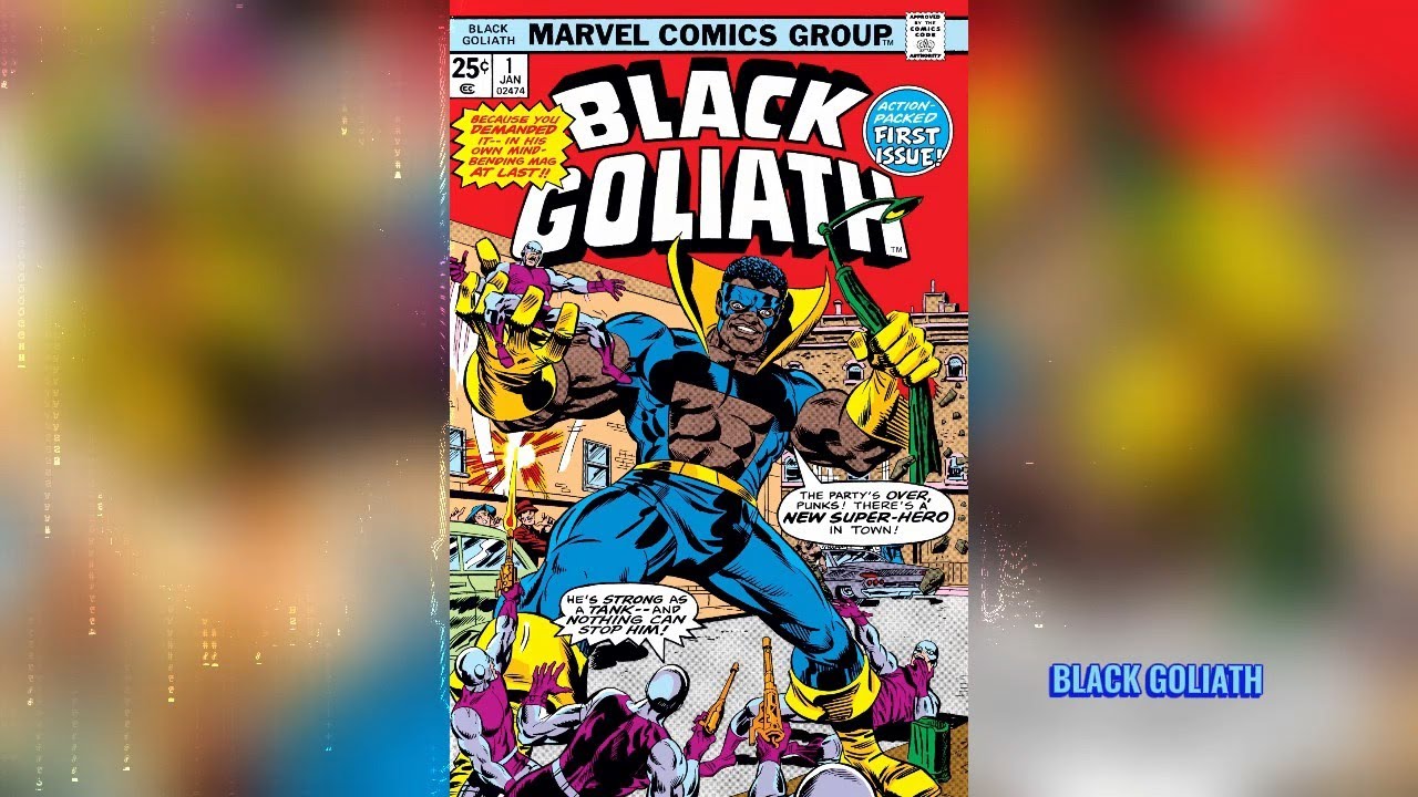 История комиксов Marvel: Black Goliath #1 (февраль 1976 г.) #marvelcomics #blackgoliath