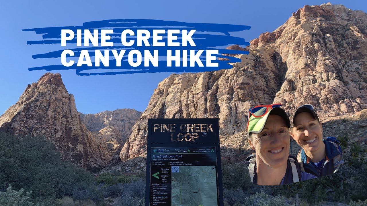 Las Vegas Adventure - BEAUTIFUL Pine Creek Canyon Hike (Red Rock Canyon)
