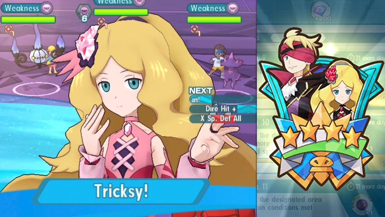 6*EX 2/5 Fall Caitlin & Sableye Tours Her Friends Through the Villa Spookstacular | Pokémon Masters