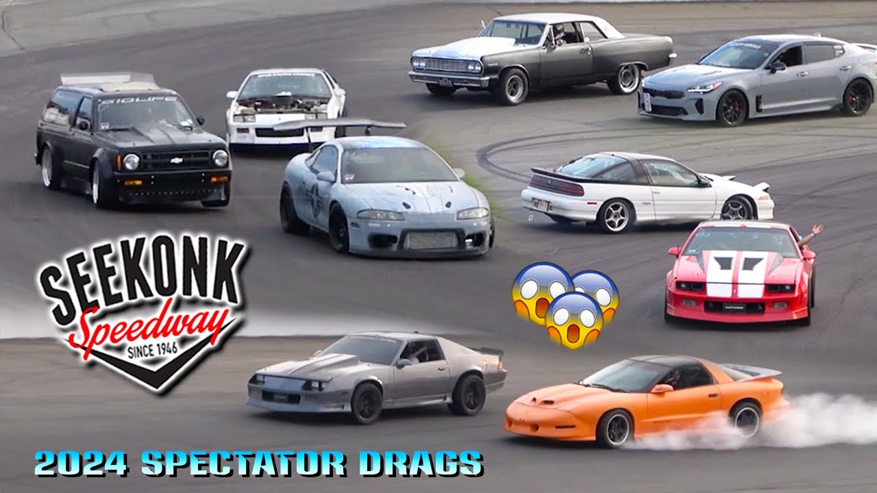 2024 SEEKONK SPEEDWAY SPECTATOR DRAGS COMPILATION!!! TBERG MEDIA