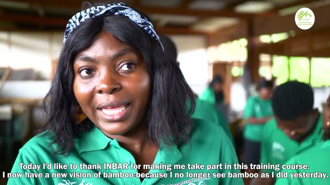 Bamboo skills development training in Cameroon