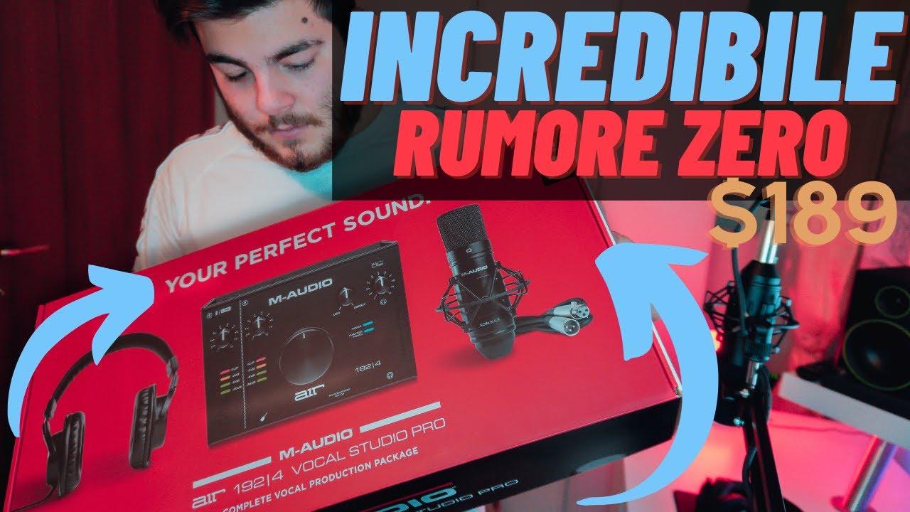 HO REGALATO IL KIT M-AUDIO A MIO FRATELLO