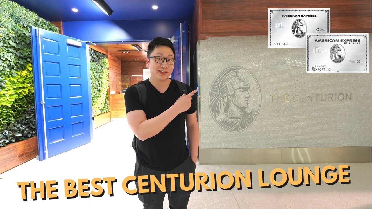 JFK Amex Centurion Lounge: The BEST Lounge?! Secret Speakeasy
