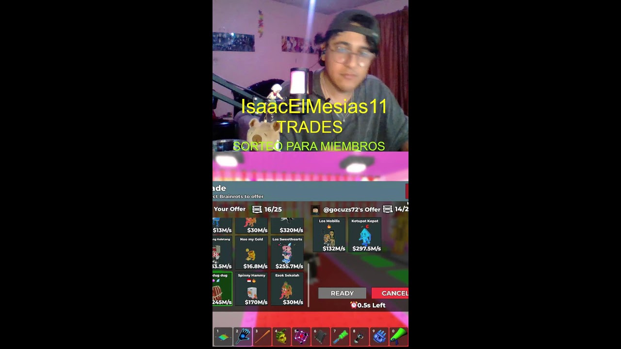 ME REGALAN COSAS? SOY NUEVO  TRADES EN STEAL A BRAINROT/ alanmalik_