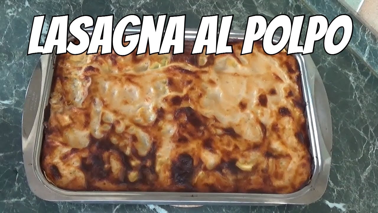 lasagna al polpo