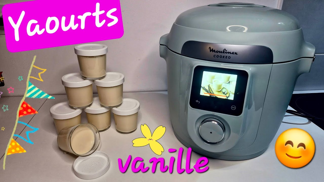 Yaourts vanille au cookeo 10en1!