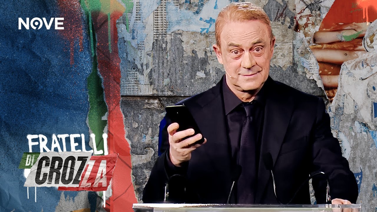 Crozza Lollobrigida ce l'ha con le zucchine 