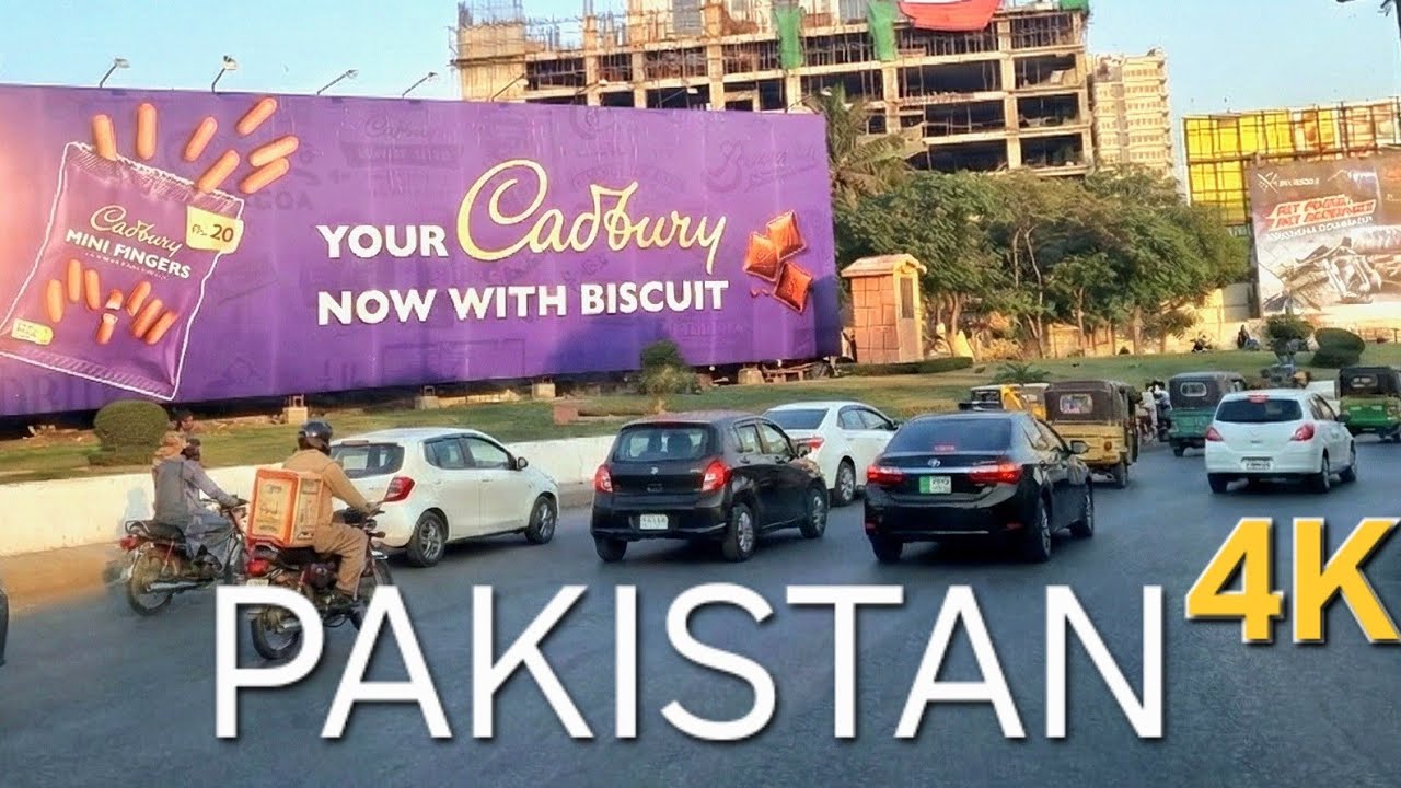 Karachi City 7AM Drving tour 4K - What Pakistan Looks Like In The Morning 