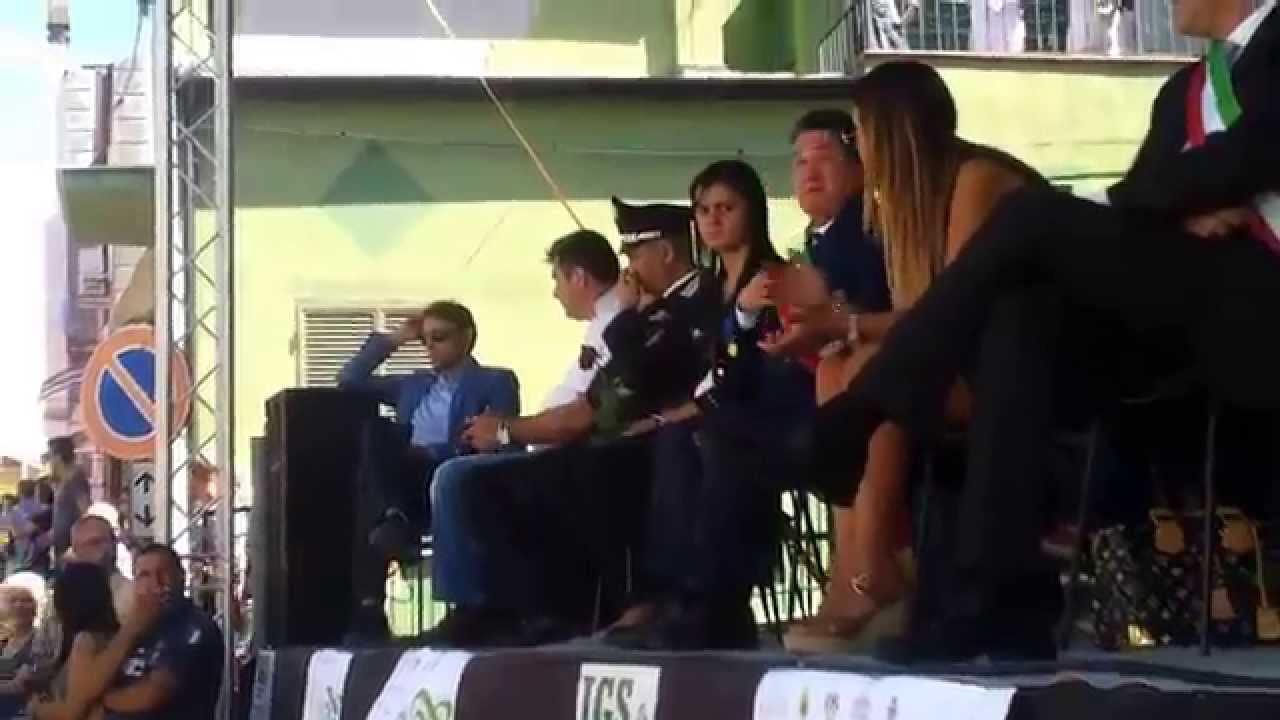 2014 SFILATA DEI CARRI - Festa dell'Uva Solopaca §.1/5 le prime componenti della sfilata
