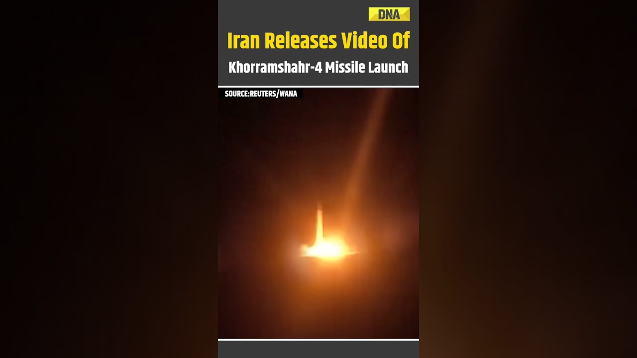 Iran Israel War: Iran Shows Khorramshahr‑4 Missile Launch In New Video | Iran News | Israel News