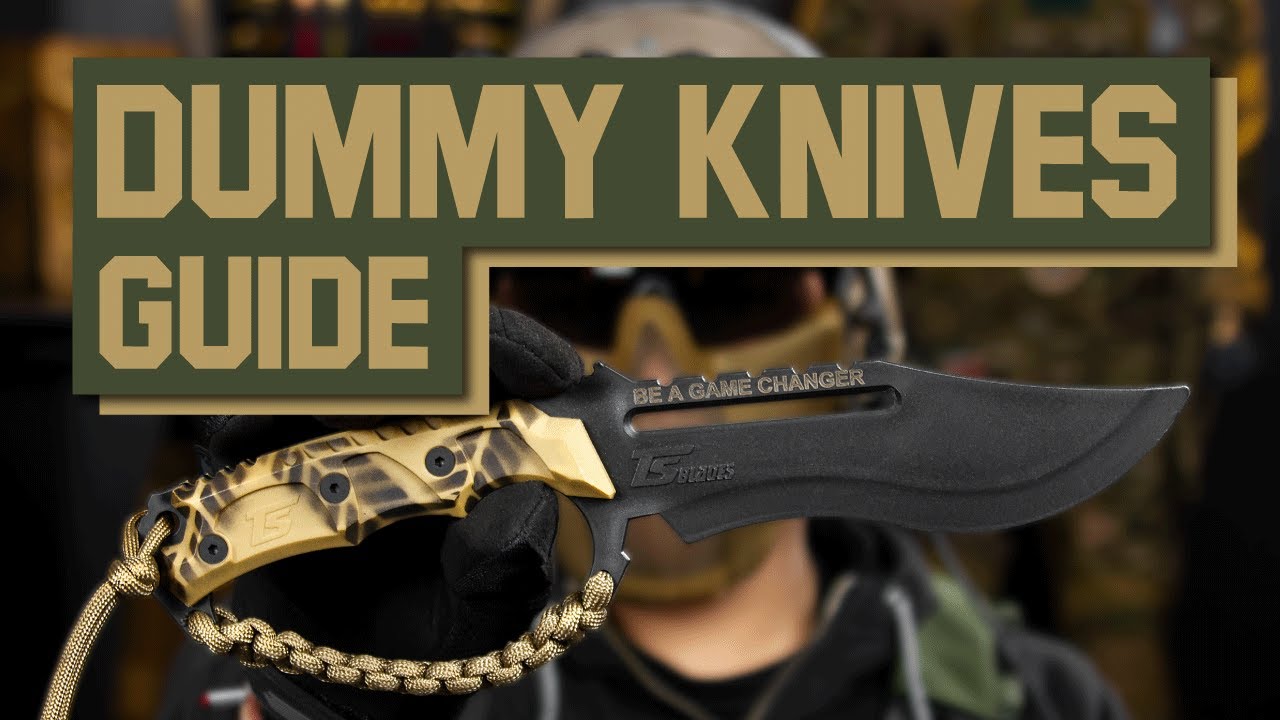 Mit Messer ist besser! DUMMY KNIFE GUIDE f&uuml;r AIRSOFT ANF&Auml;NGER | Dummy Knife Overview
