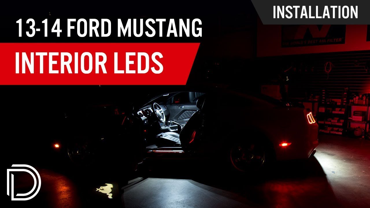 How to Install '13-'14 Mustang Interior LEDs