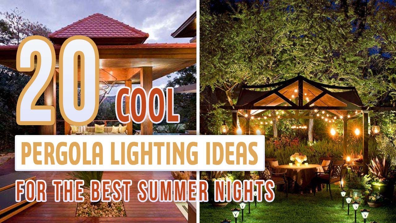 20 Cool Pergola Lighting Ideas For The Best Summer Nights