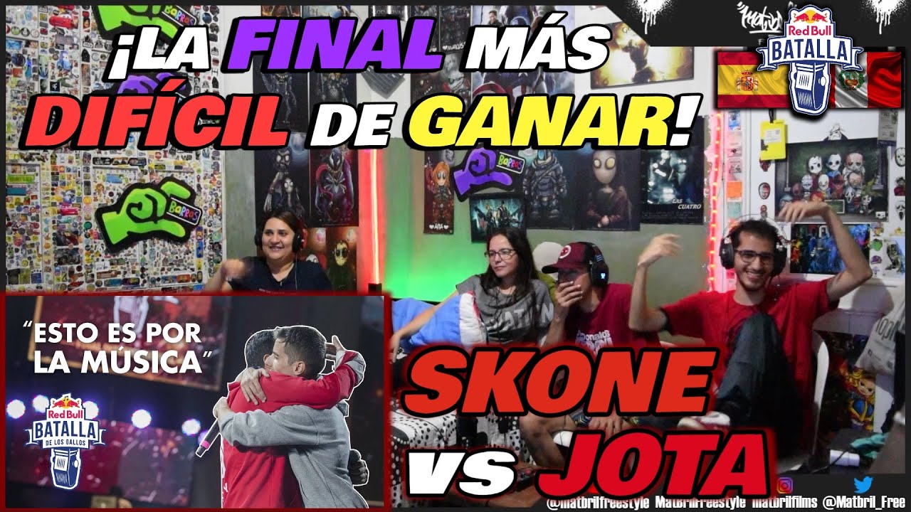 🔴COLOMBIANOS REACCIONAN a SKONE vs JOTA ¡LA FINAL MÁS COMPLICADA! [RED BULL INTERNACIONAL 2016]