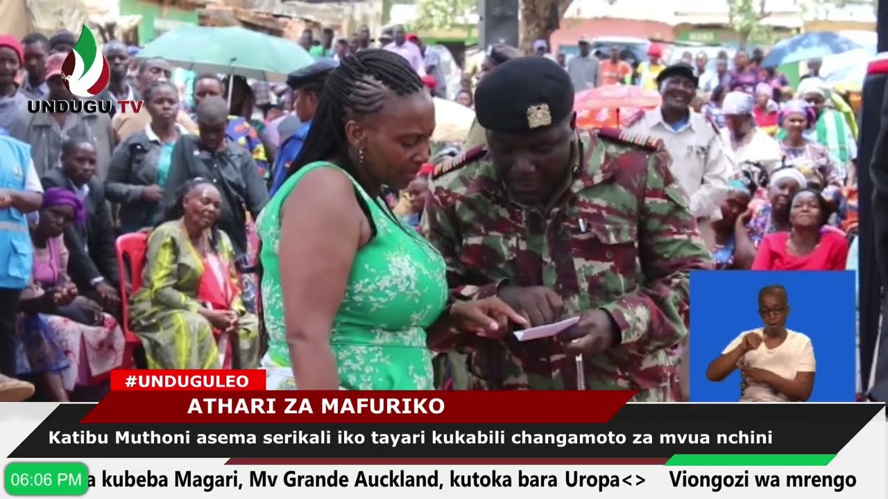 Katibu Muthoni asema serikali iko tayari kukabili changamoto za mvua nchini