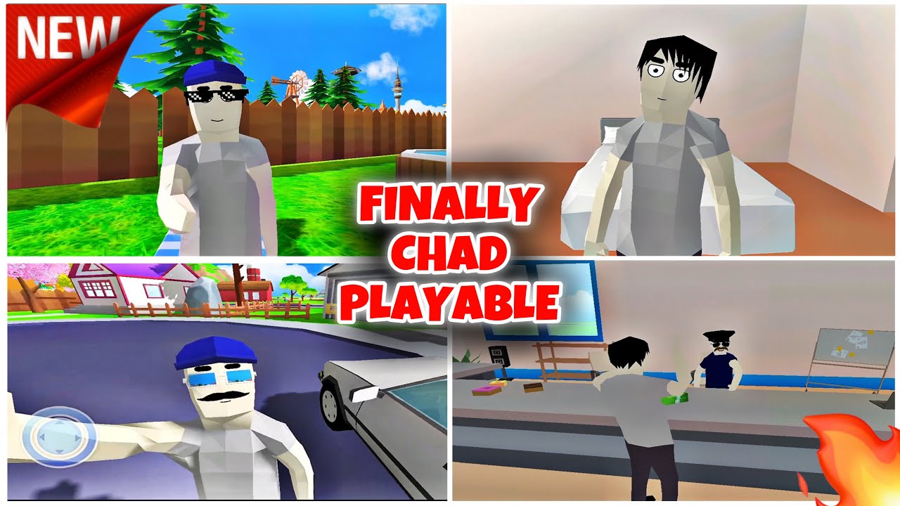 ❤️Finally Chad Playable in dude theft wars | Unlock chad in dude theft wars | Chad unlock in dtw