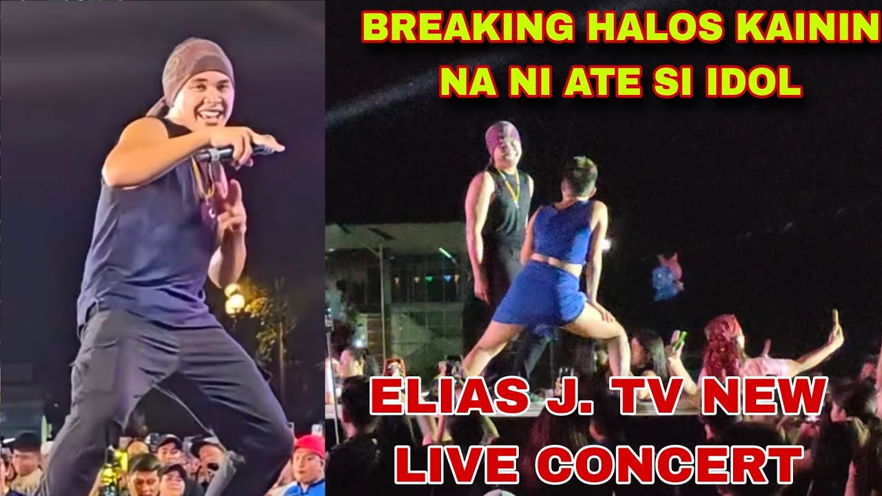 ELIAS J TV - NEW LIVE CONCERT | BANYO QUEEN | HALOS KAININ NA NI ATE SI IDOL ELIAS 👍