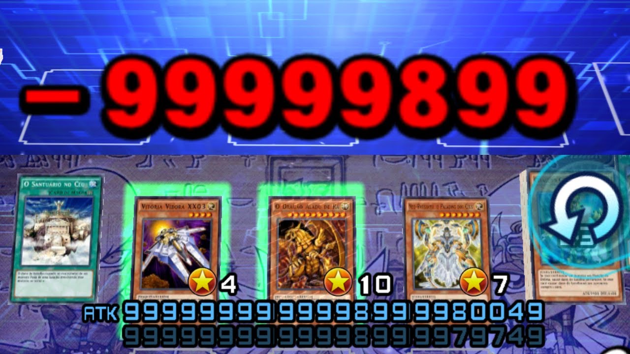 Os tr&ecirc;s maiores ataques poss&iacute;veis no yu-gi-oh duel links!