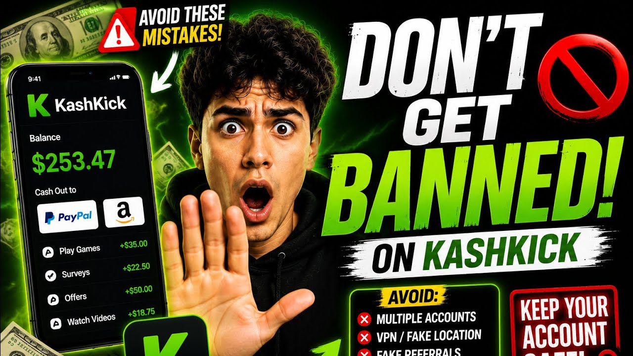 How to Keep Your KashKick Account Safe