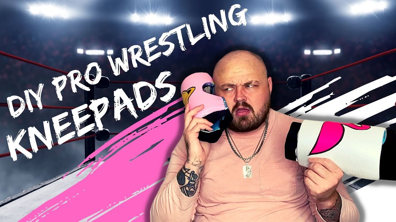 DIY Pro Wrestling KneePads