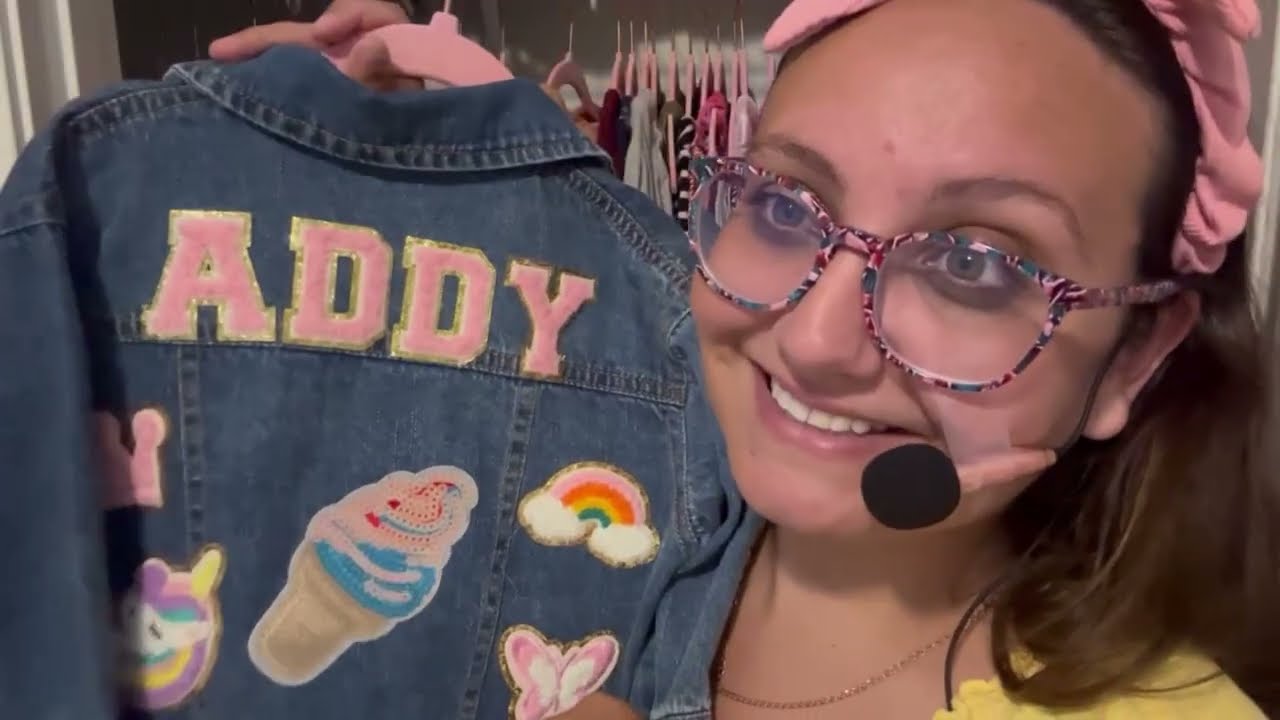 ASMR TOUR PELO CLOSET E QUARTO DA MINHA FILHA - semi inaudivel no mini microfone
