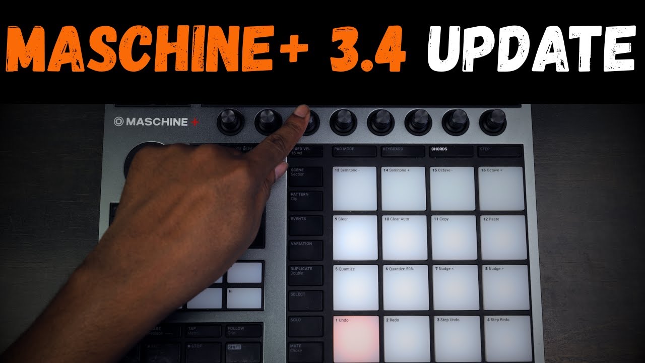 MASCHINE+ Just Got Maschine 3.4, Kontakt 8 и серии Play