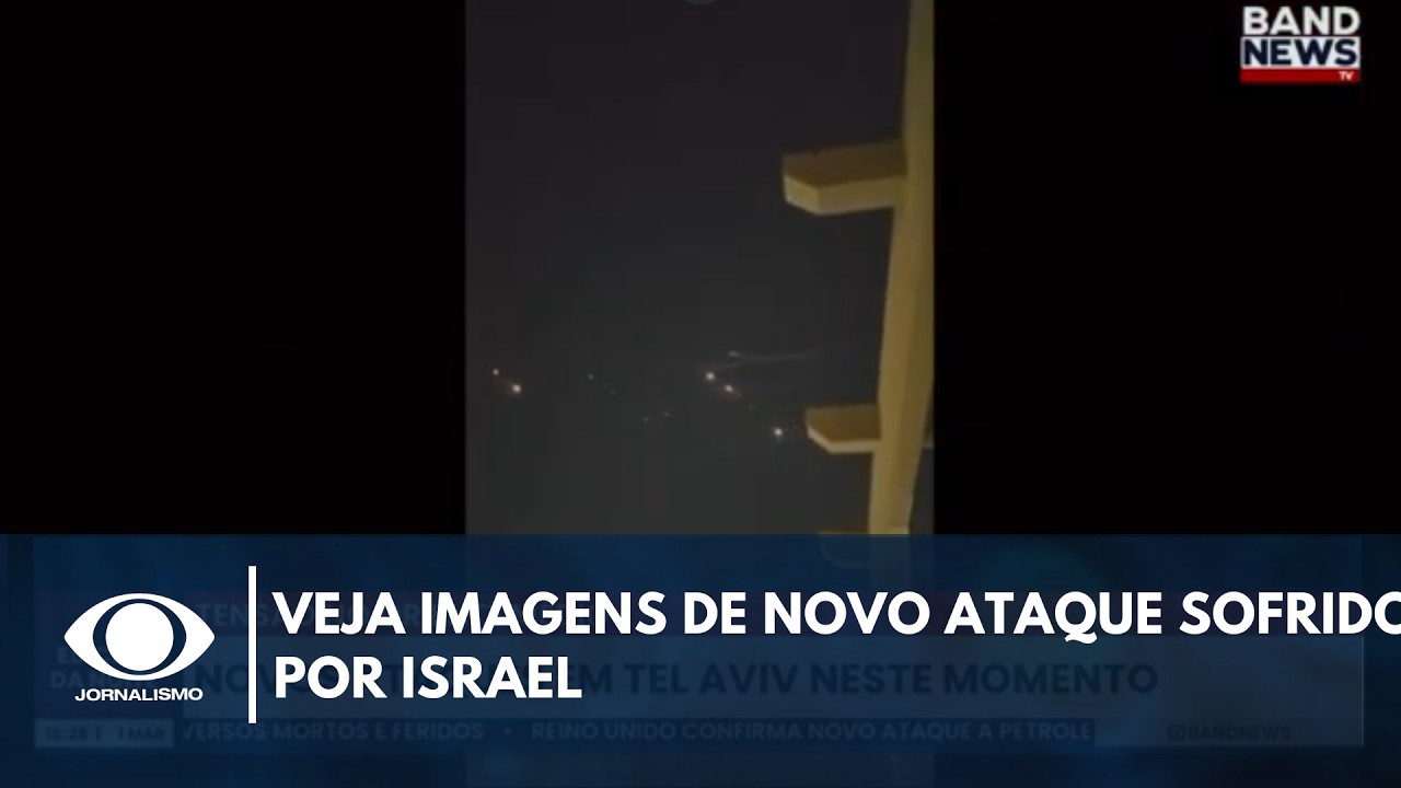 Israel sofre novos ataques com mísseis | BandNews TV