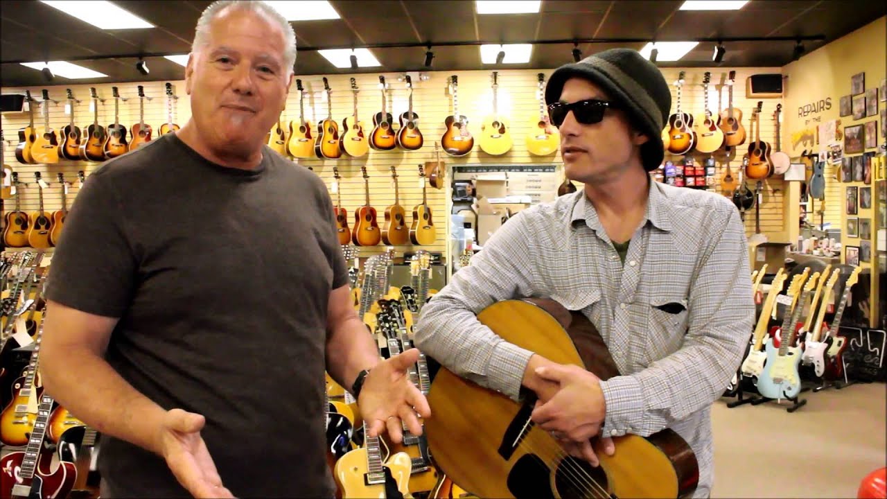 Jakob Dylan at Norman's Rare Guitars
