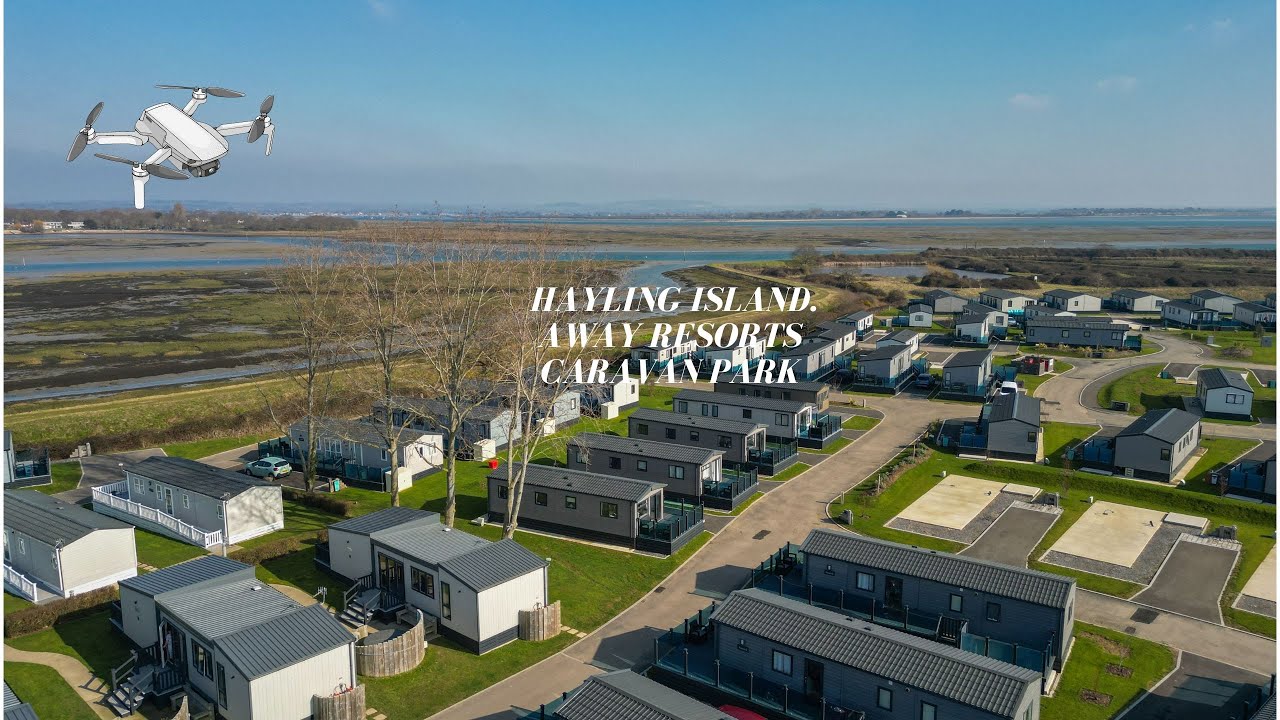 Hayling Island. Away Resorts caravan park and sea front