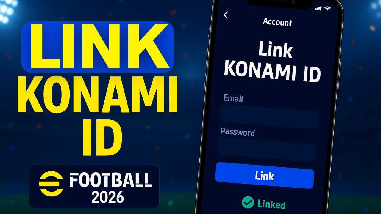 How To Link Konami ID Account On eFootball 2026