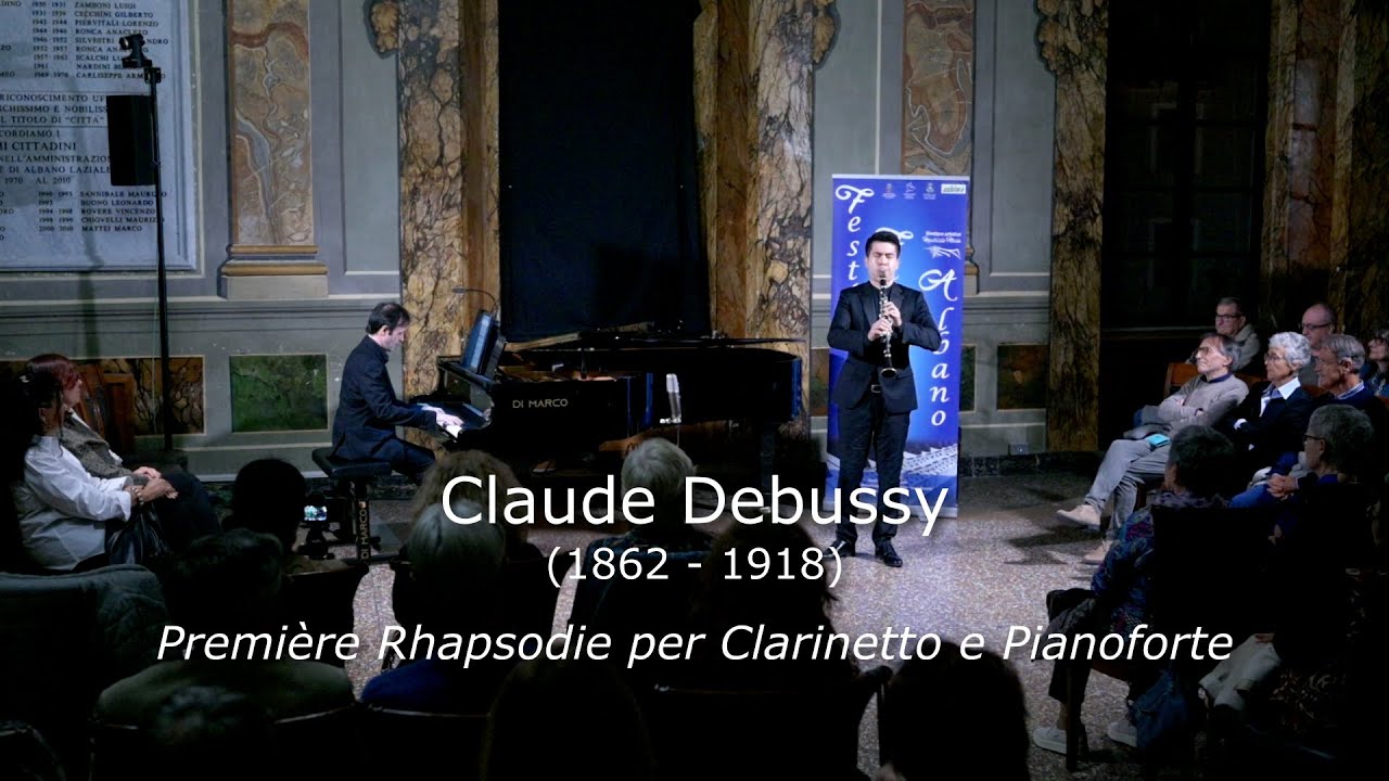Claude Debussy - Première Rhapsodie per Clarinetto e Pianoforte