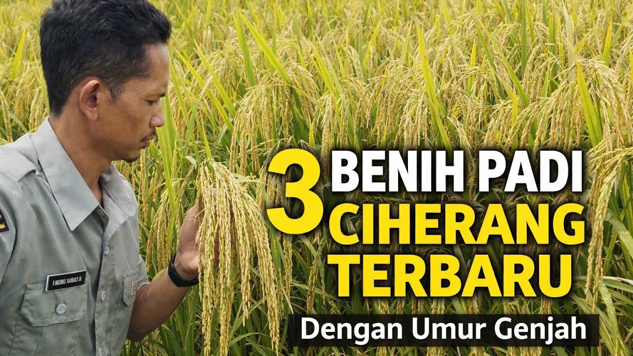 3 Benih Padi Ciherang Malai Panjang Terbaik Pilihan Petani 