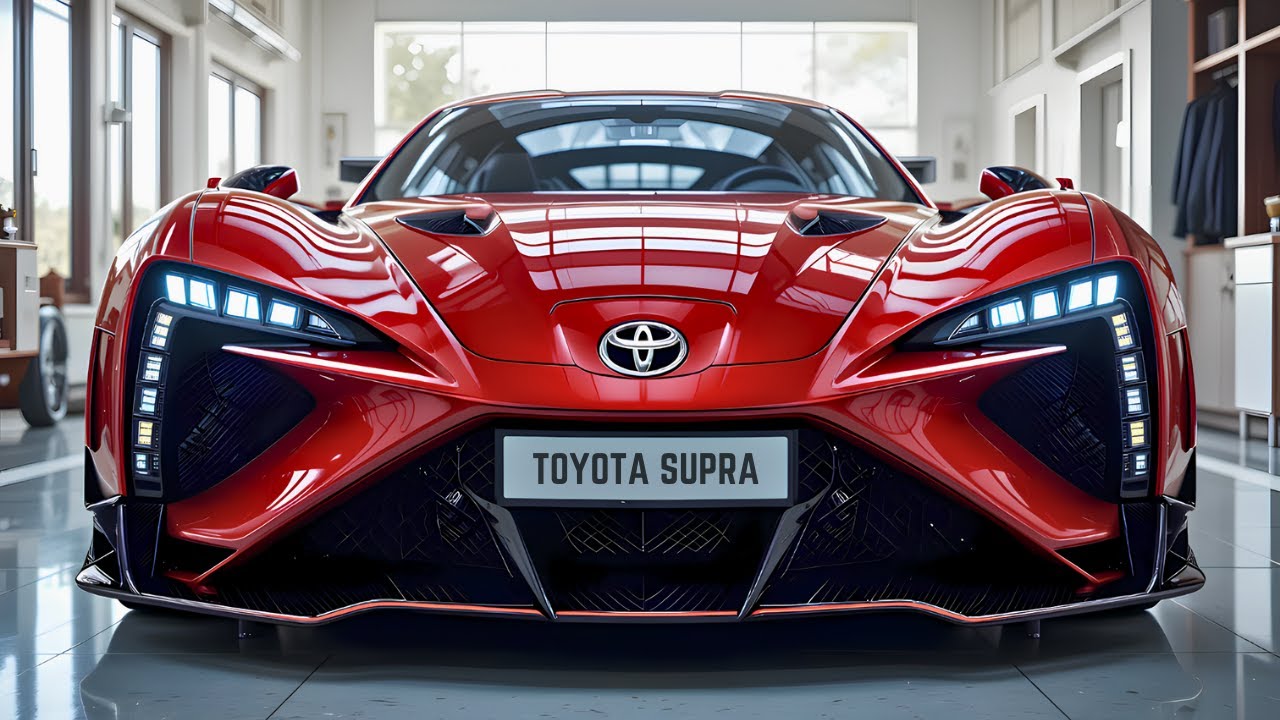 НОВАЯ Toyota Supra V8 2026 года уже здесь, и она потрясающая &mdash; первый взгляд!