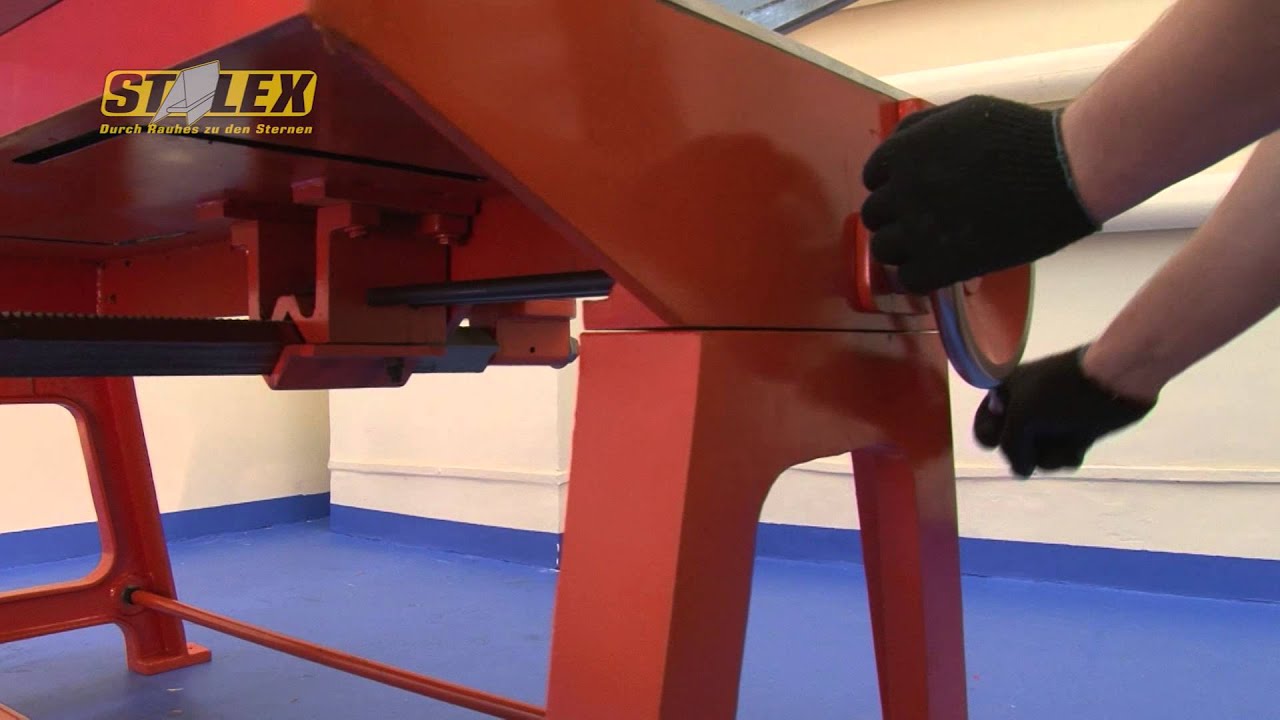 Гильотина ручная сабельного типа Stalex KHS 1250