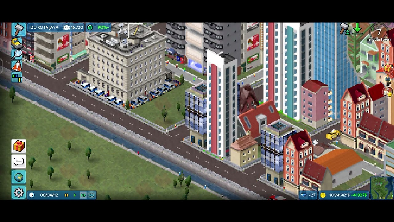 PROSES PEMBANGUNAN  KOTA ( JADI WALI KOTA) #gametheotown