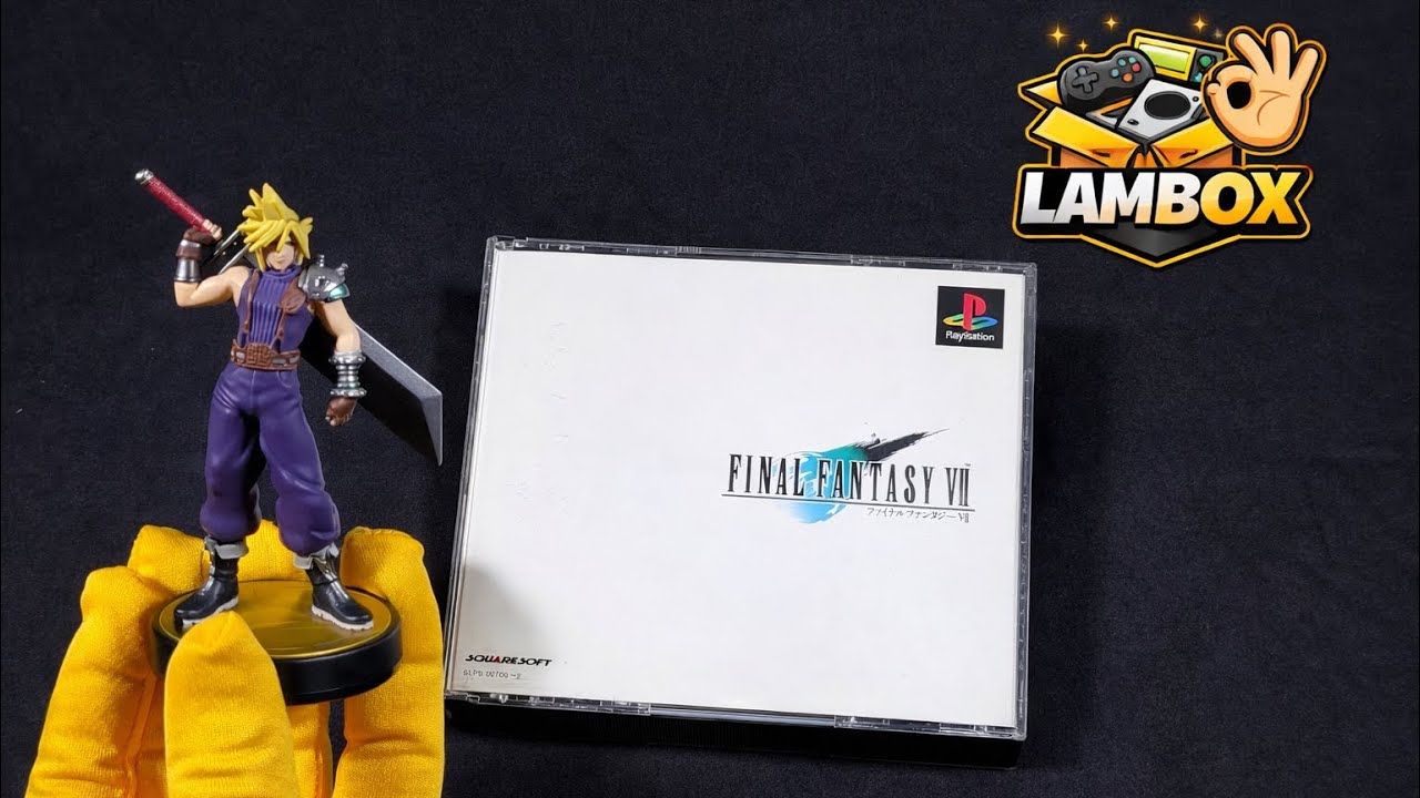Final Fantasy VII | Legendary PS1 Game Unboxing + Intro