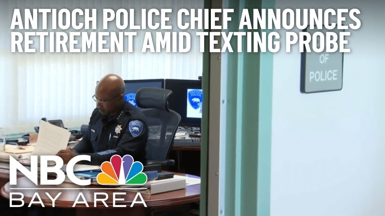 Antioch police chief announces retirement amid racist text message scandal