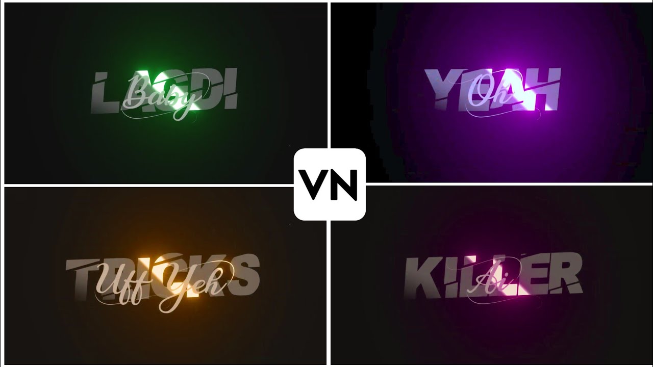 Glowing Lyrics बनाना सीखो सिर्फ 2 mins Mein // Glowing Lyrics Video Editing In VN App // #tutorial