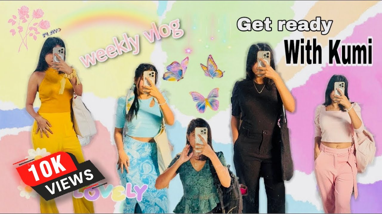 දවස් 5 outfits 5ට අම්මා Rate කලේ මෙහෙමයි♥️😁/සිංහල Vlog/ Weekly Vlog/ Get ready with me💐 #outfits