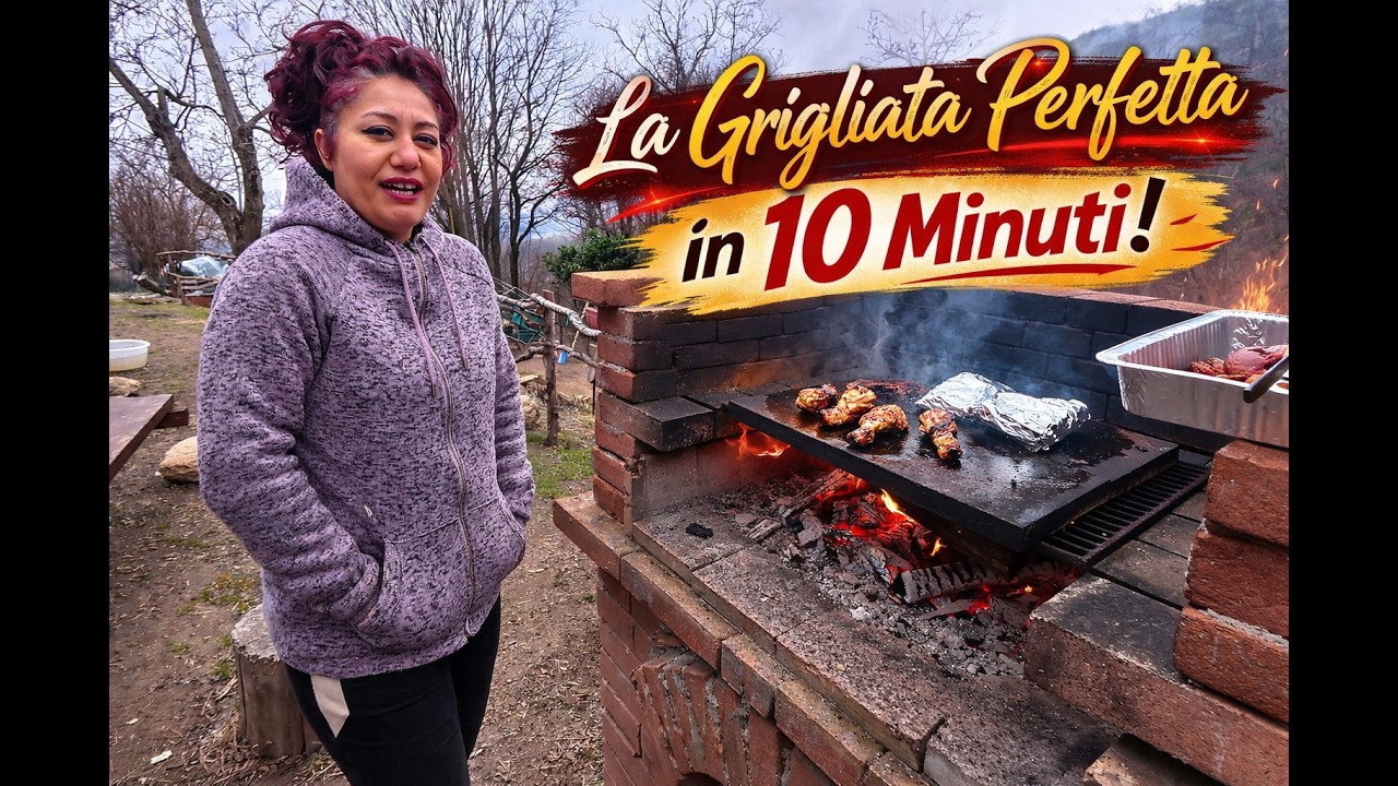 GRIGLIATA PERFETTA IN 10 MINUTI #montagna #fattoria #vitainmontagna #farm #barbecue #grigliata