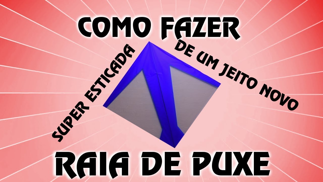 RAIA DE PUXE PASSO A PASSO / JEITO MAIS FÁCIL DE FAZER