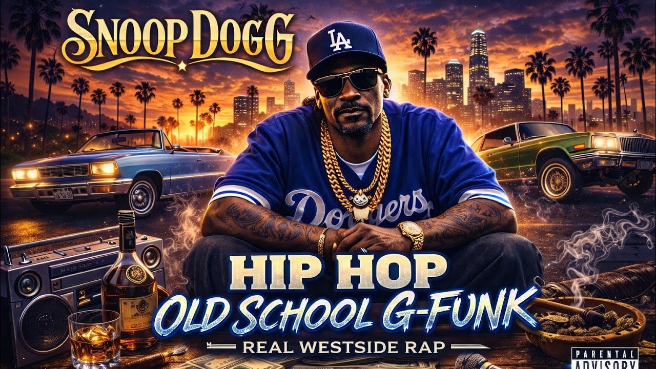 Hip hop old school G-funk || concrete sunset #snoopdogg 