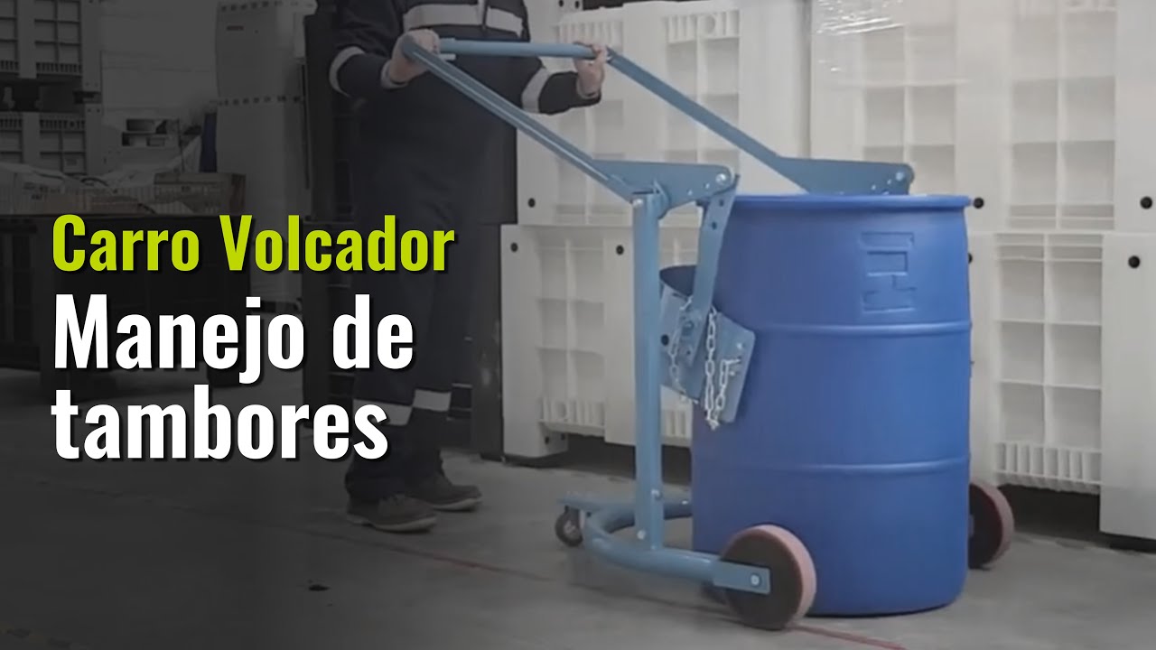 Carro Volcador para tambores
