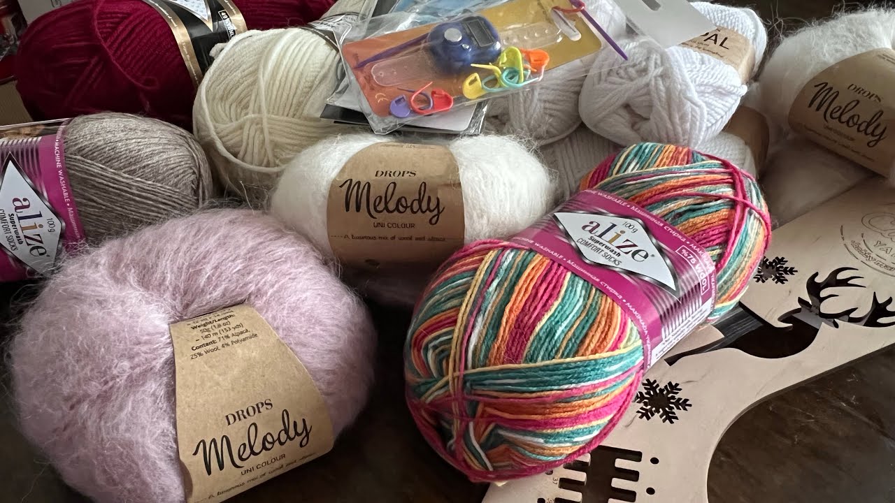 В‘язальні замовлення/ Пряжа #drops #alize /Спиці #knitpro та інші дрібнички