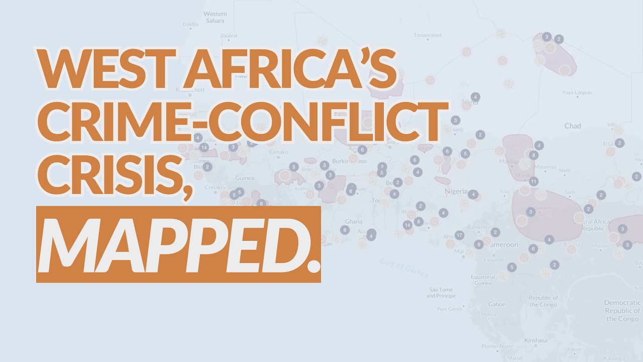 West Africa’s crime-conflict crisis, mapped.
