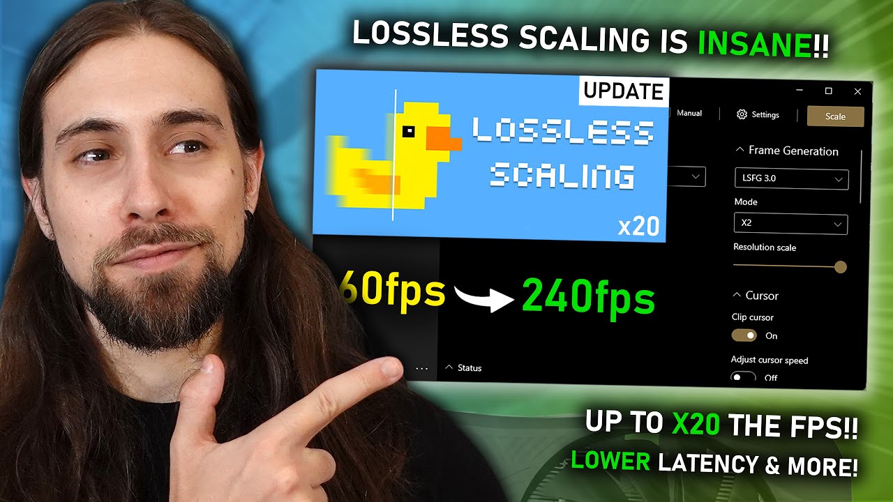Re-Testing Lossless Scaling, now with x10 and x20 Frame Generation modes!!