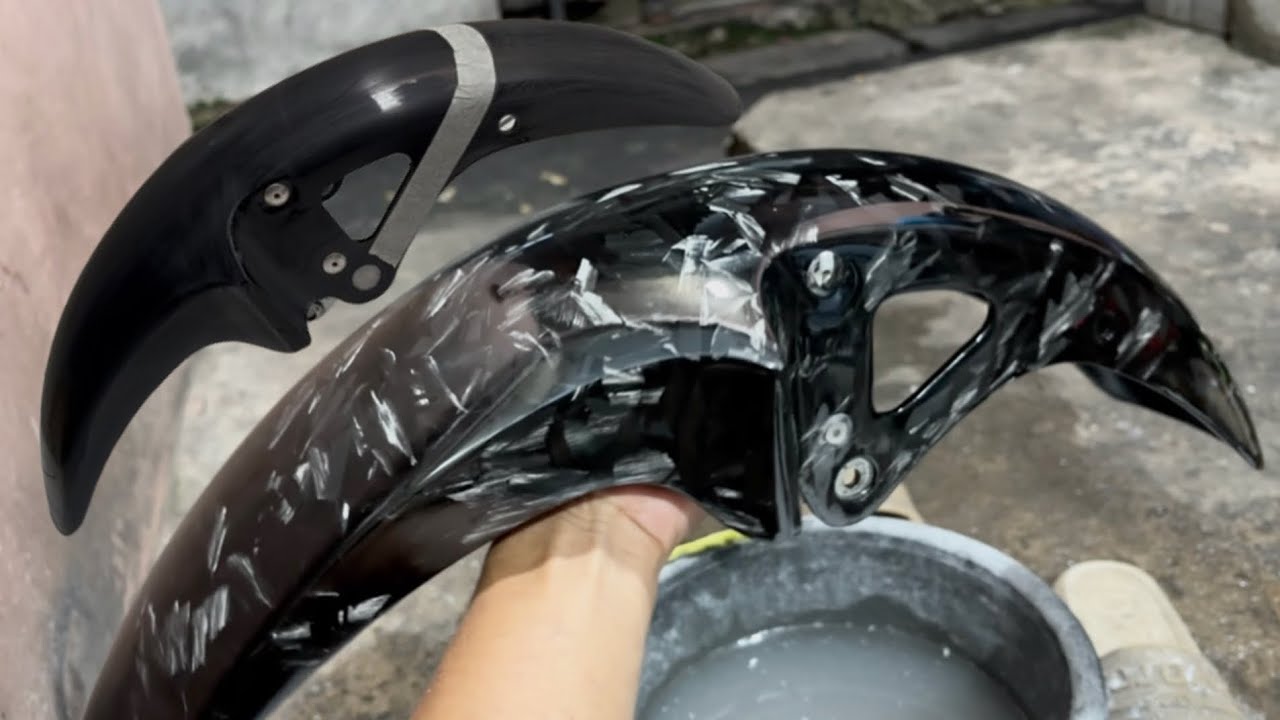 Tutorial cara buat carbon forged // ternyata segampang ini.!