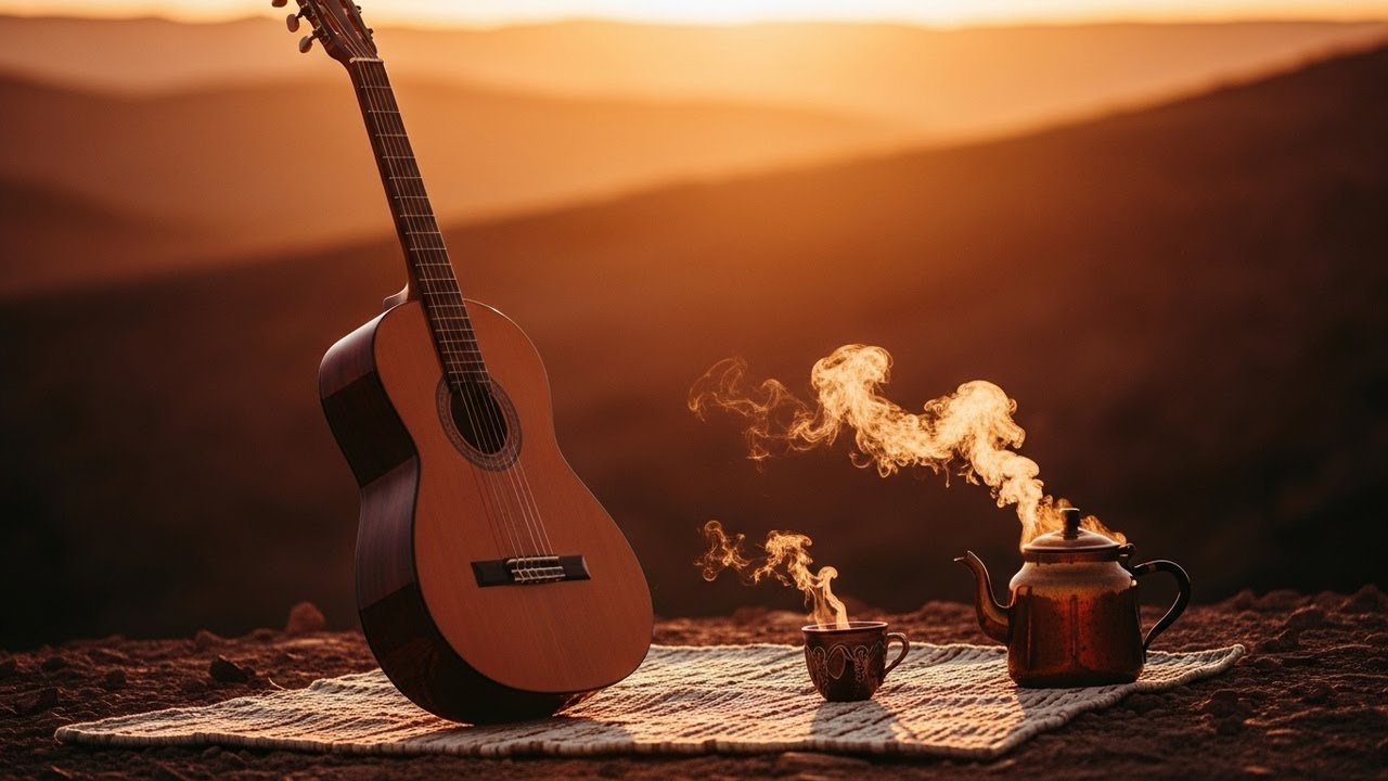 Spanish Guitar & Oud - Relaxing Flamenco Rumba Instrumental With Quiet Motion And Calm Space